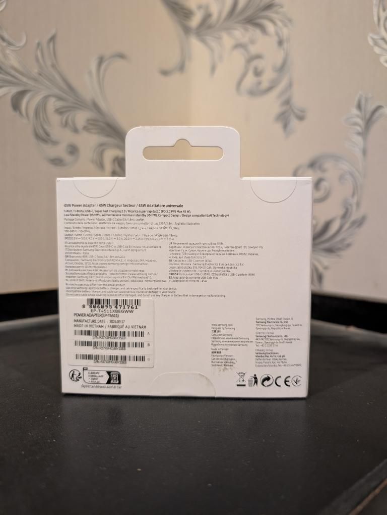 Samsung 45W Adapter 100% Original